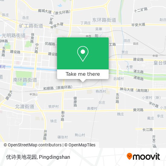优诗美地花园 map