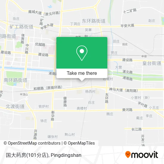 国大药房(101分店) map