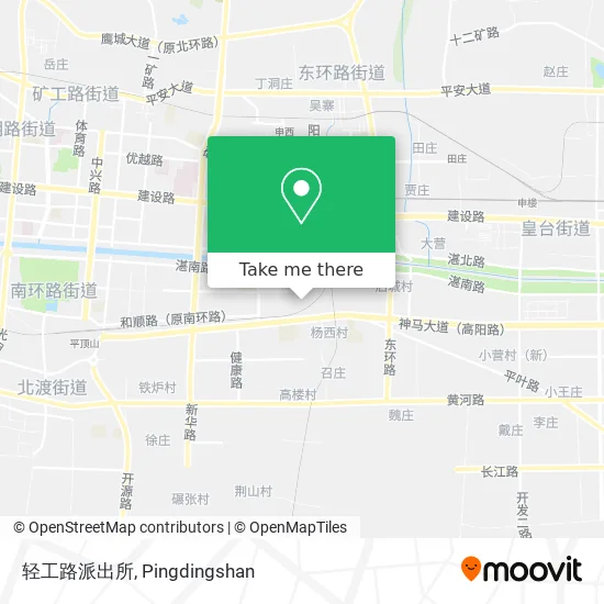 轻工路派出所 map