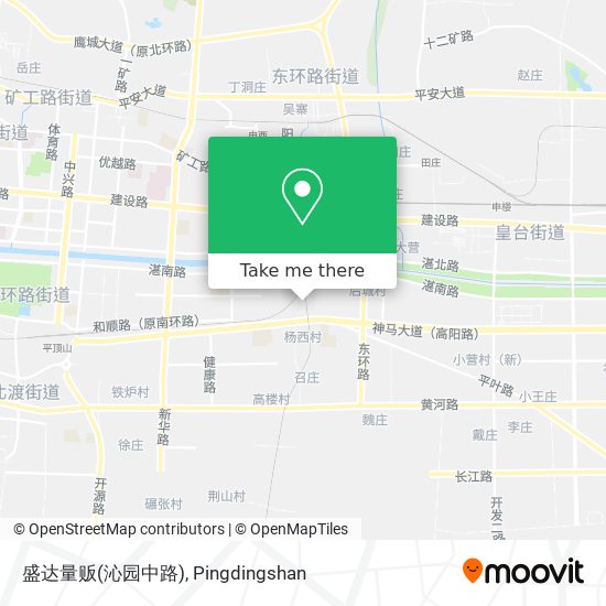 盛达量贩(沁园中路) map