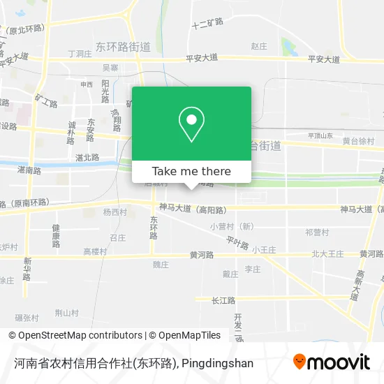 河南省农村信用合作社(东环路) map
