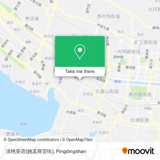 清艳英语(姚孟商贸街) map