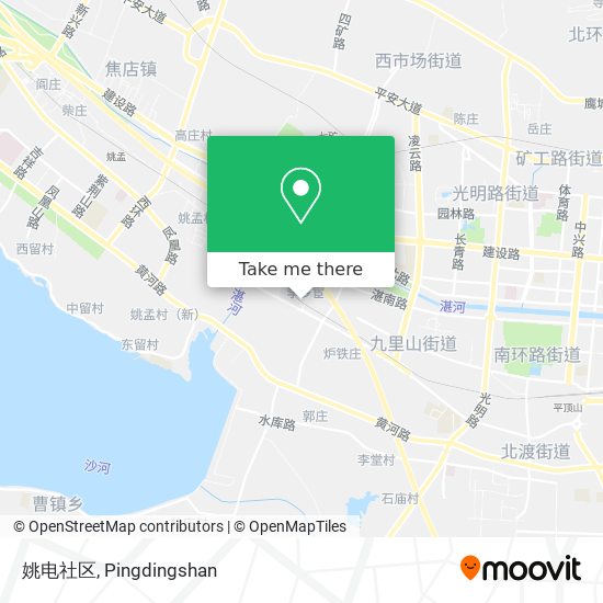 姚电社区 map