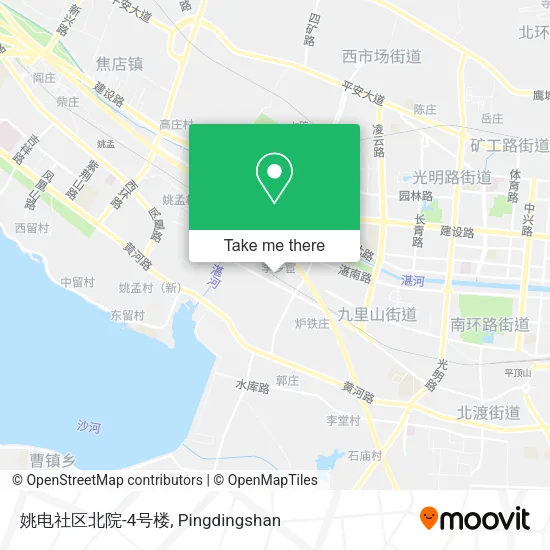 姚电社区北院-4号楼 map