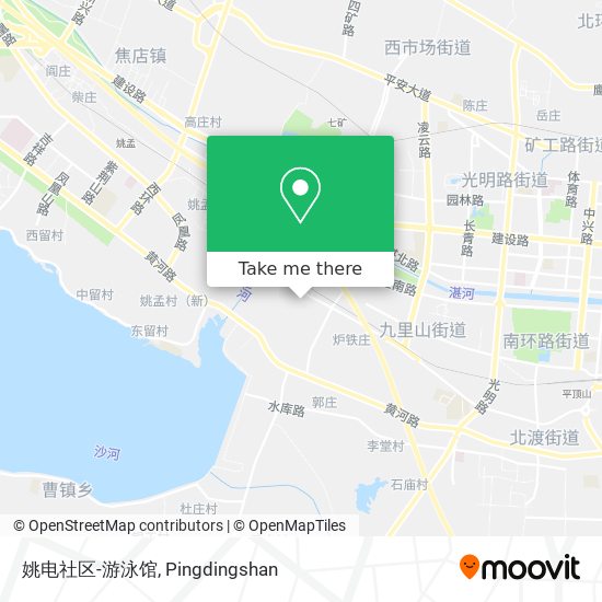 姚电社区-游泳馆 map