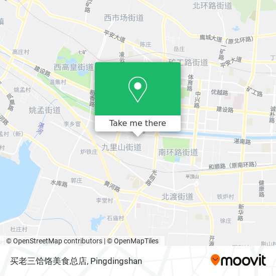 买老三饸饹美食总店 map