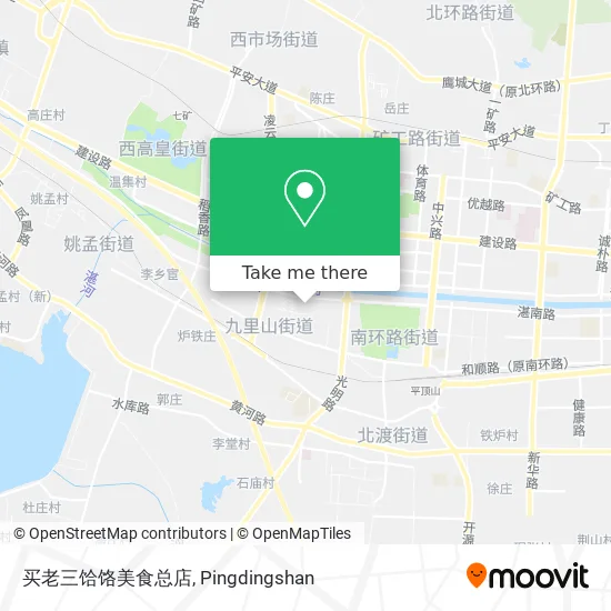 买老三饸饹美食总店 map