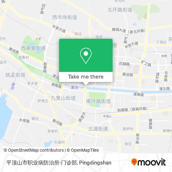 平顶山市职业病防治所-门诊部 map