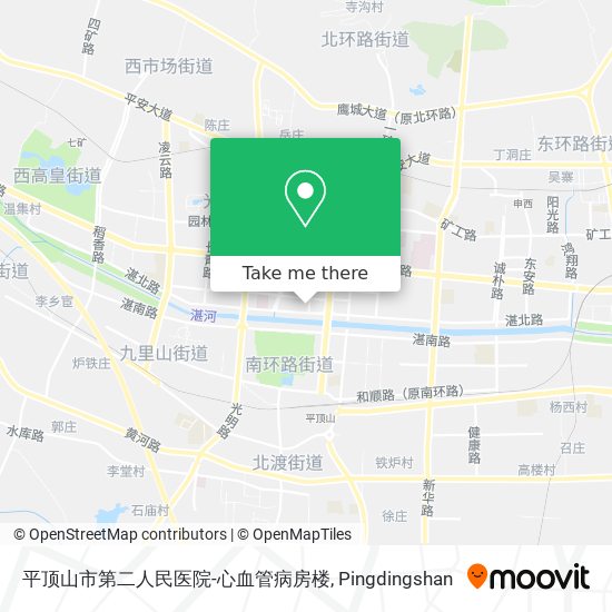 平顶山市第二人民医院-心血管病房楼 map