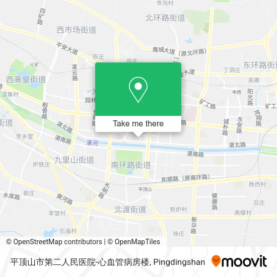 平顶山市第二人民医院-心血管病房楼 map