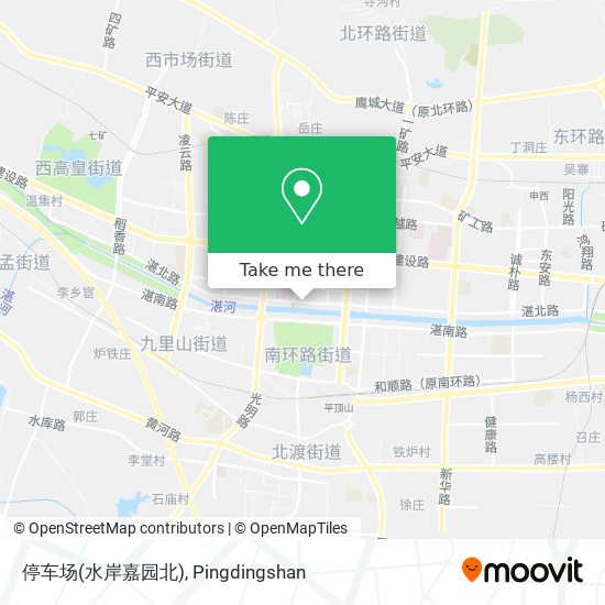 停车场(水岸嘉园北) map