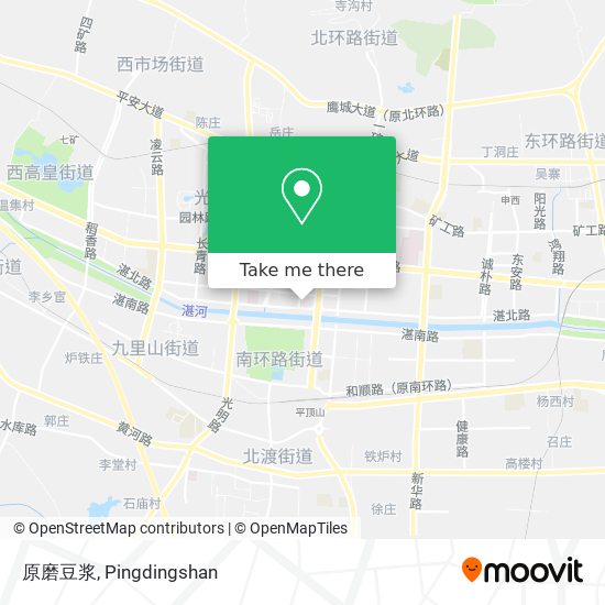 原磨豆浆 map