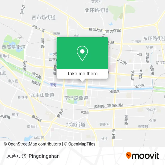 原磨豆浆 map