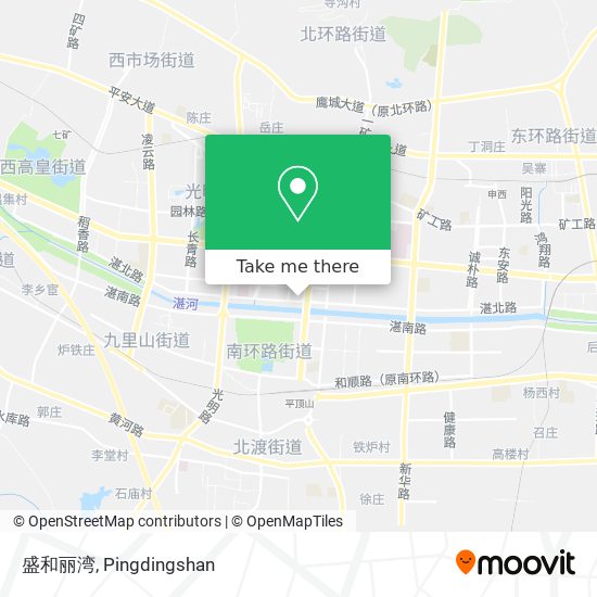 盛和丽湾 map