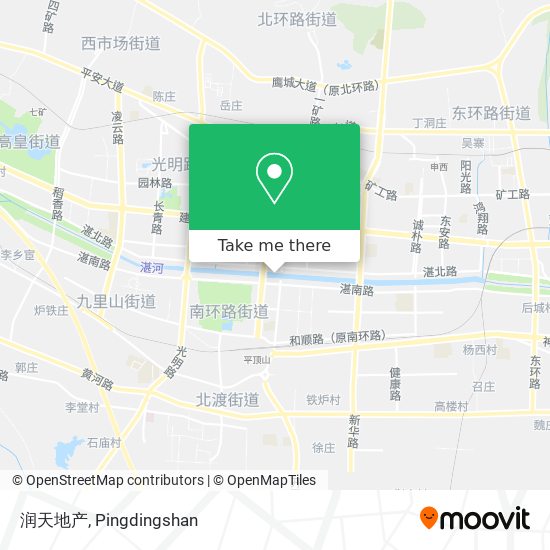润天地产 map