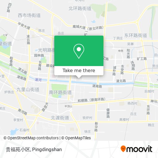 贵福苑小区 map