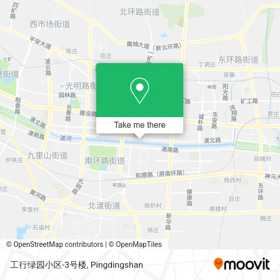 工行绿园小区-3号楼 map