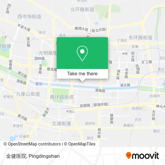 金健医院 map