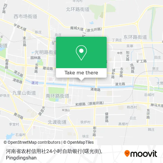 河南省农村信用社24小时自助银行(曙光街) map