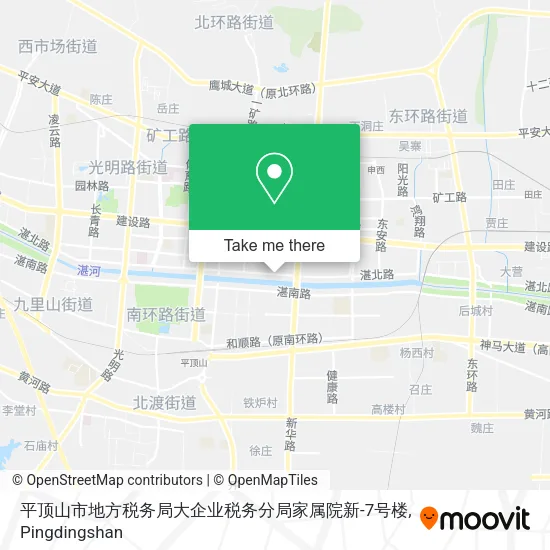 平顶山市地方税务局大企业税务分局家属院新-7号楼 map