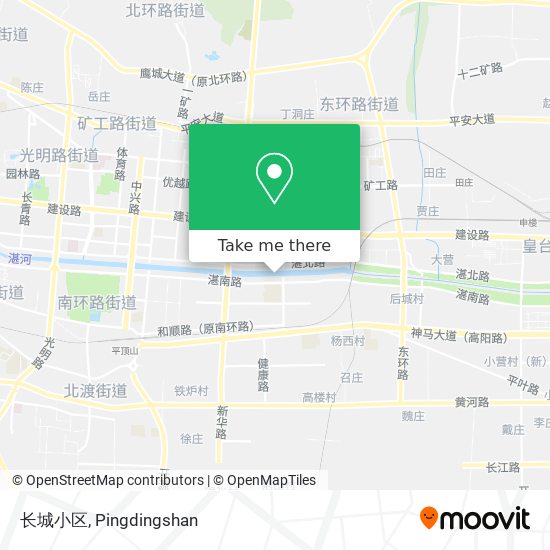 长城小区 map