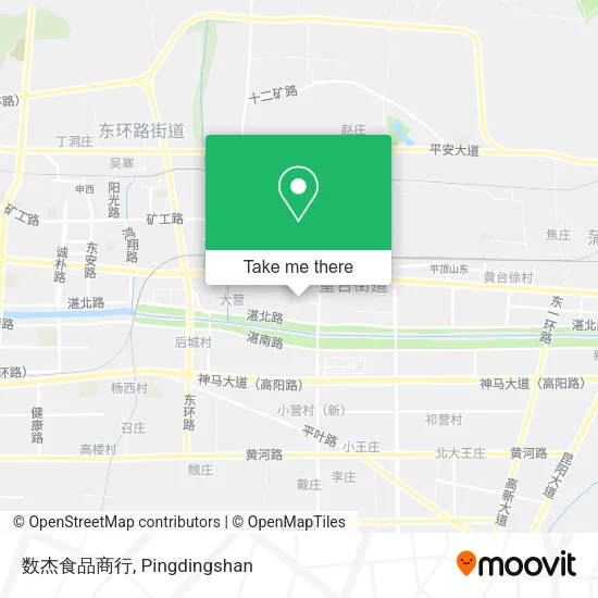 数杰食品商行 map
