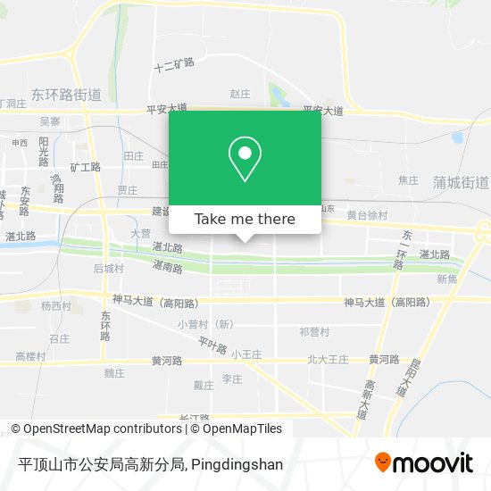 平顶山市公安局高新分局 map