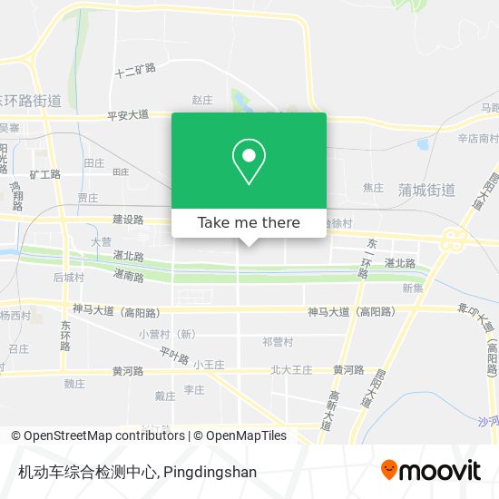机动车综合检测中心 map