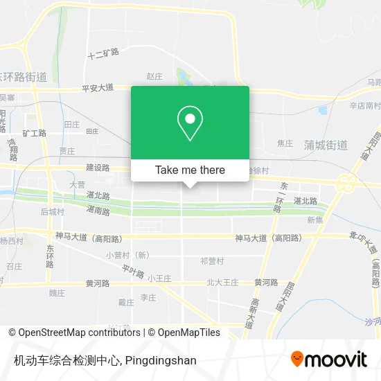 机动车综合检测中心 map