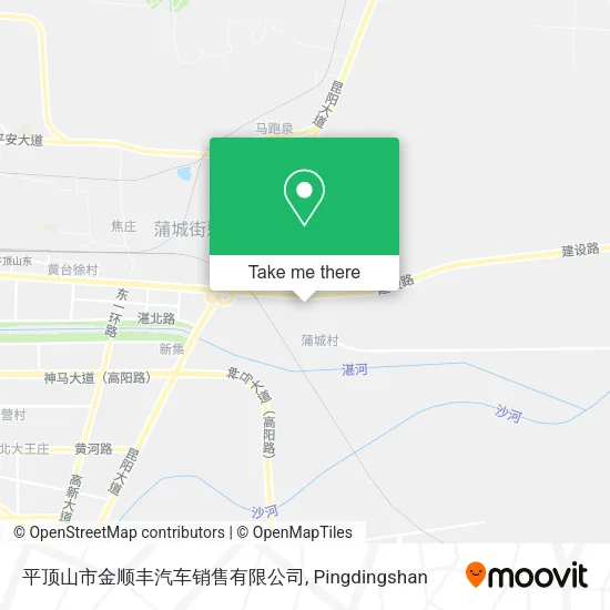 平顶山市金顺丰汽车销售有限公司 map