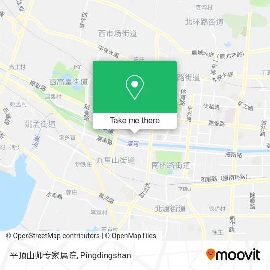 平顶山师专家属院 map