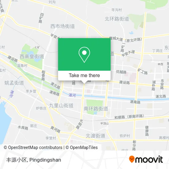 丰源小区 map