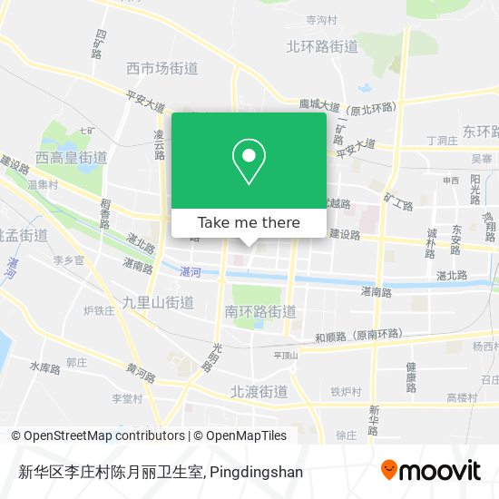 新华区李庄村陈月丽卫生室 map