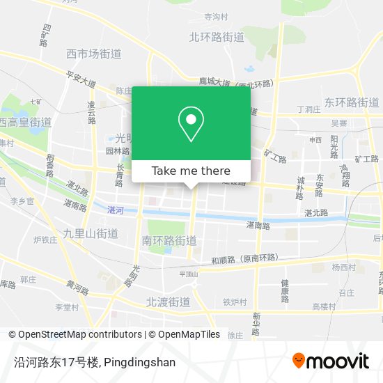 沿河路东17号楼 map