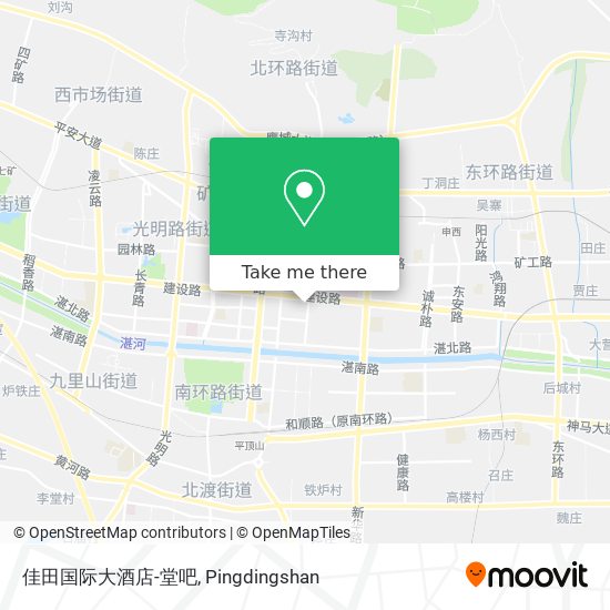 佳田国际大酒店-堂吧 map