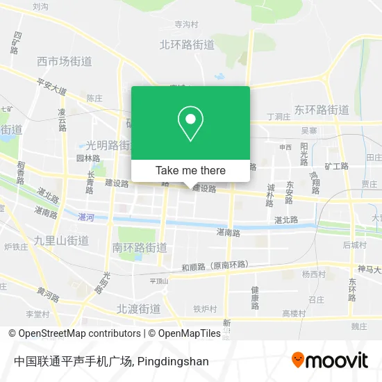 中国联通平声手机广场 map