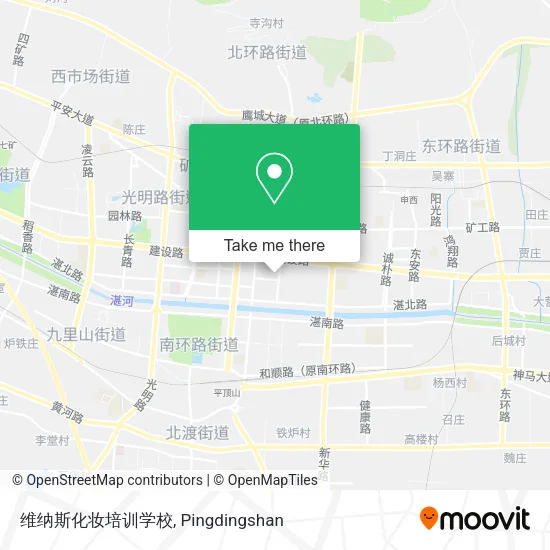 维纳斯化妆培训学校 map