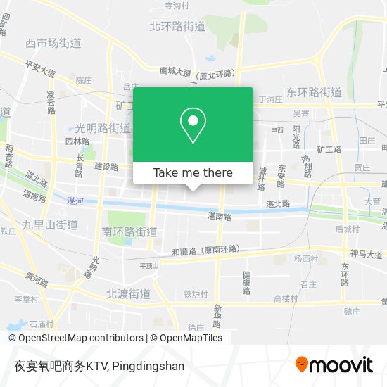 夜宴氧吧商务KTV map