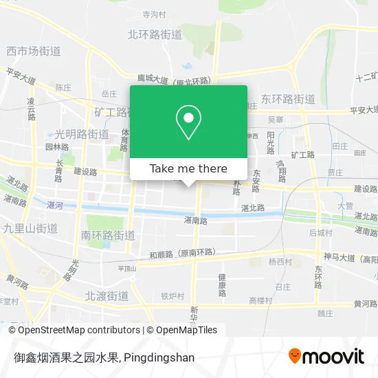御鑫烟酒果之园水果 map