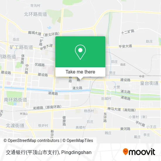 交通银行(平顶山市支行) map