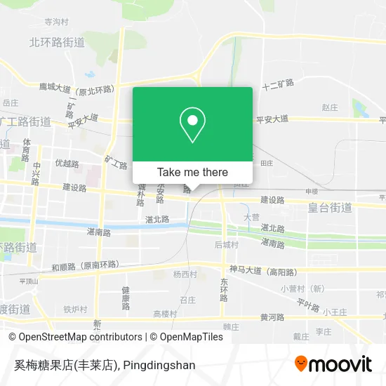 奚梅糖果店(丰莱店) map