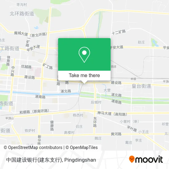 中国建设银行(建东支行) map