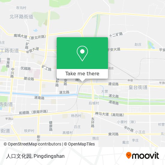 人口文化园 map