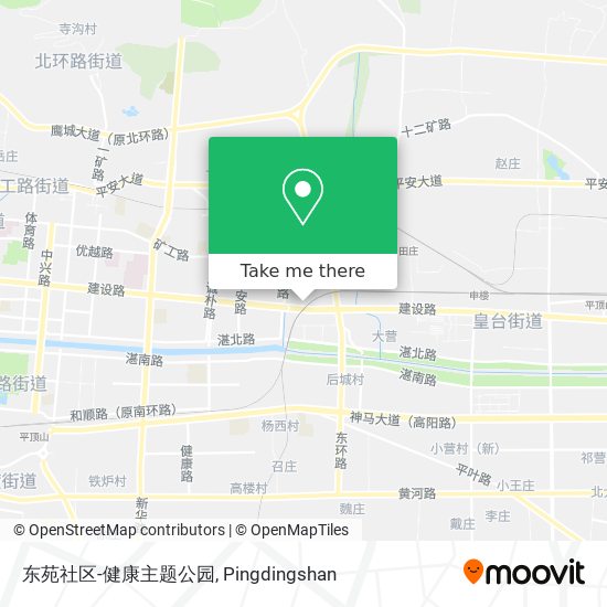 东苑社区-健康主题公园 map