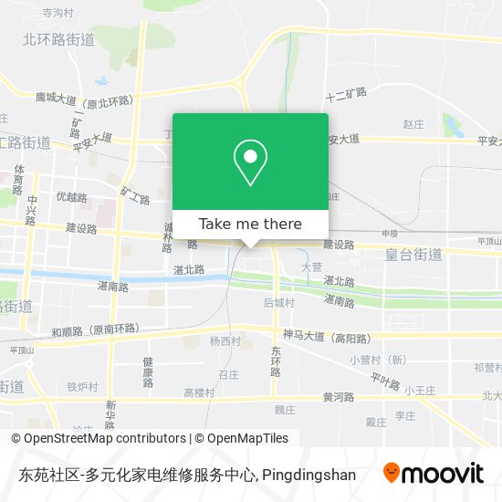 东苑社区-多元化家电维修服务中心 map