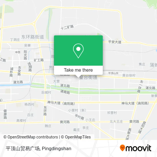 平顶山贸易广场 map