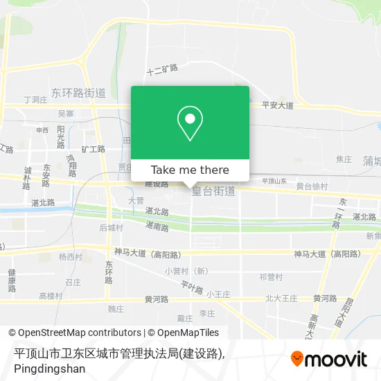 平顶山市卫东区城市管理执法局(建设路) map