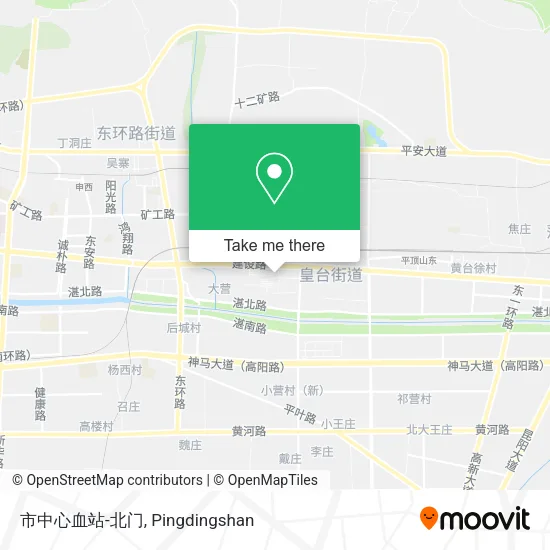 市中心血站-北门 map