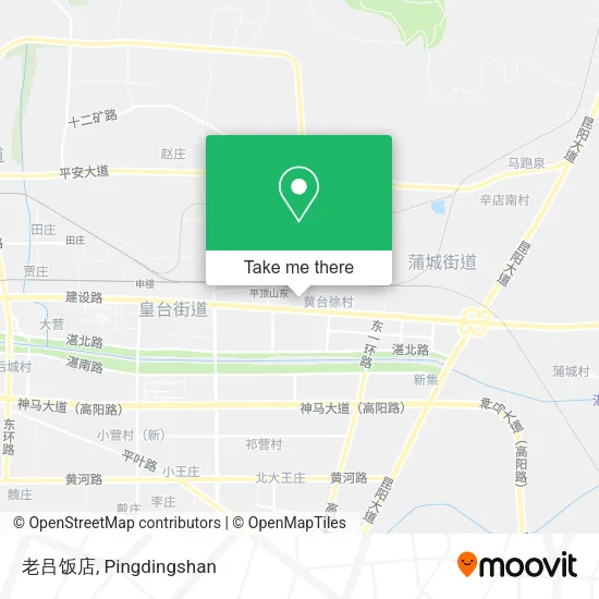老吕饭店 map
