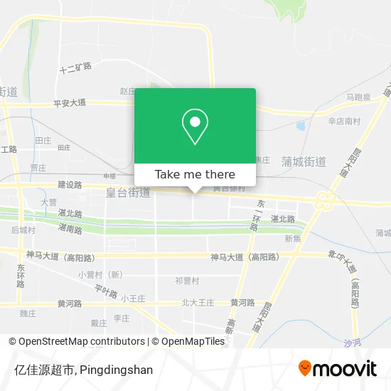 亿佳源超市 map